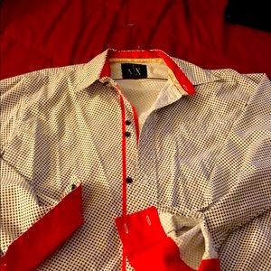 Men Armani exchange dress shirt